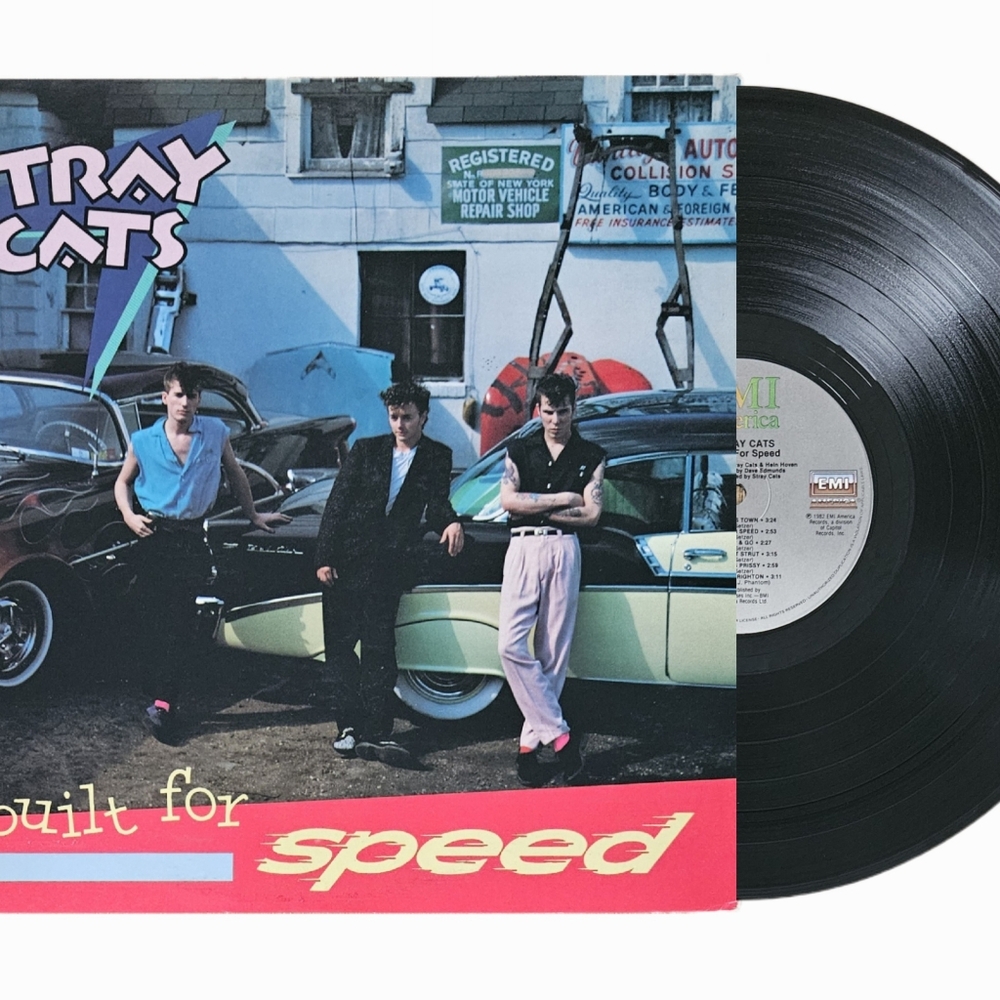 Stray Cats - Built For Speed 1982 Vinyl Album